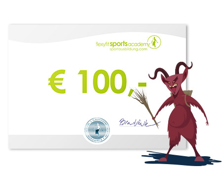 100 Euro Krampus Gutschein