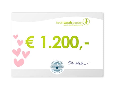 1200 Euro Valentinsgutschein