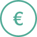 Grafik für Ihr Geld ein Euro Zeichen